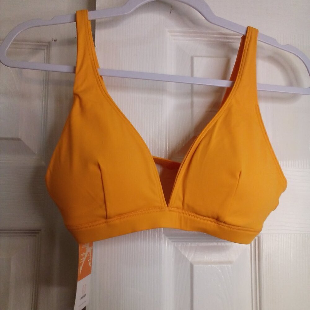 Abociw Sports Bra Women S Padded Active Orange